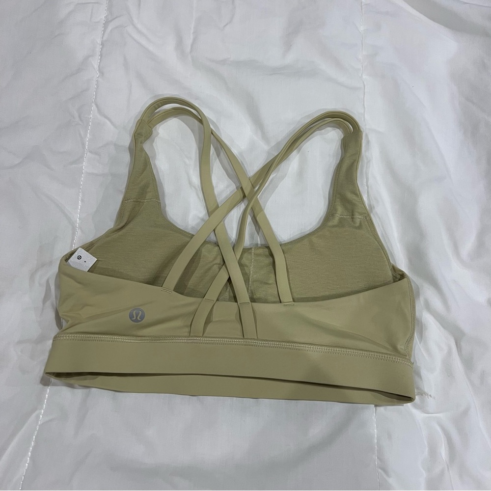 lululemon athletica Women's Beige Sports Bra